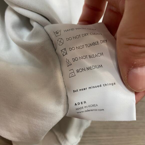 Ader Error T Shirt But Near Missed Things Men's Medium Streetwear - Picture 11 of 14